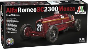 Italeri 1/12  Alfa Romeo 8C 2300  MONZA   ep.1